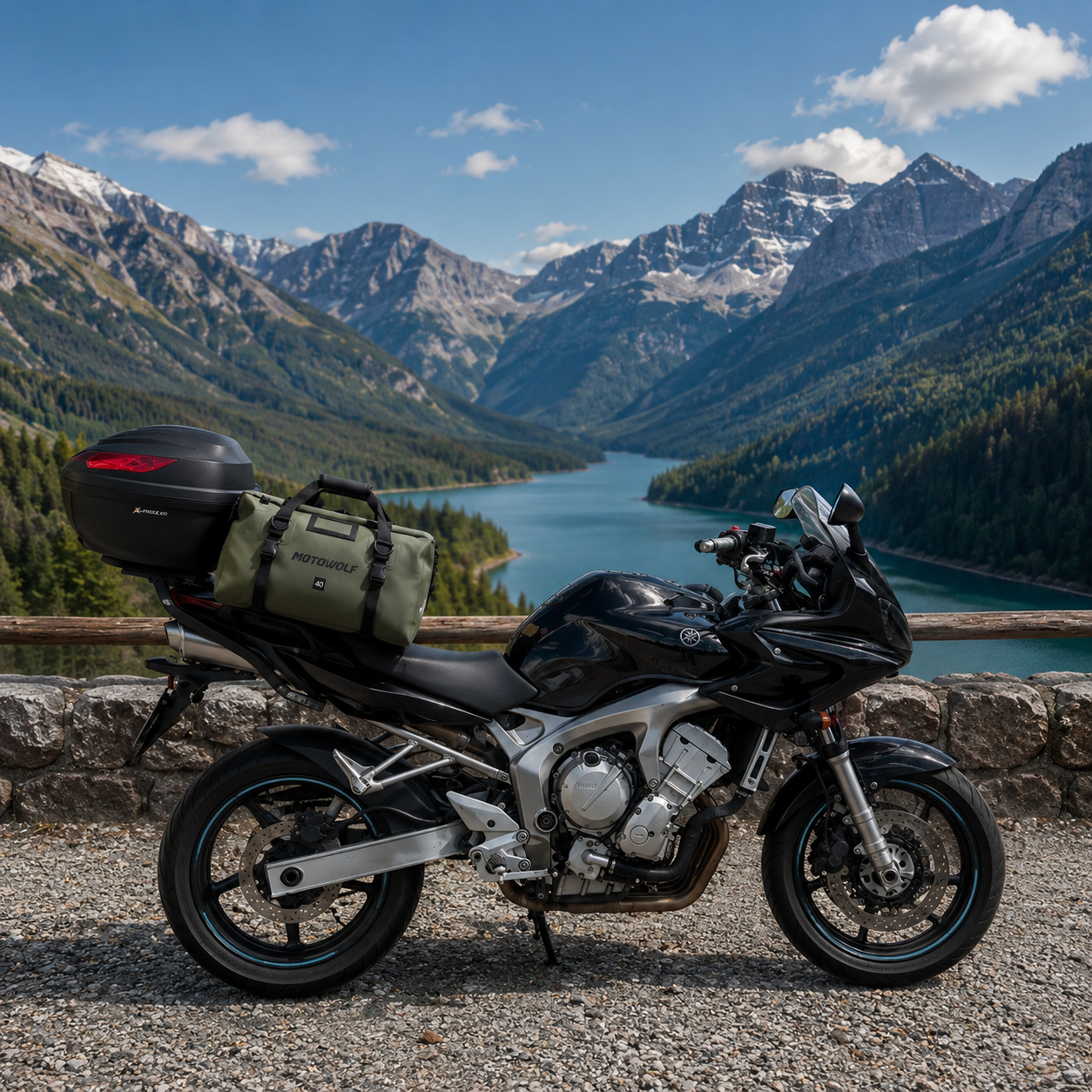 StormRider – Sac de Selle Moto Étanches 40L & 66L Haute Résistance