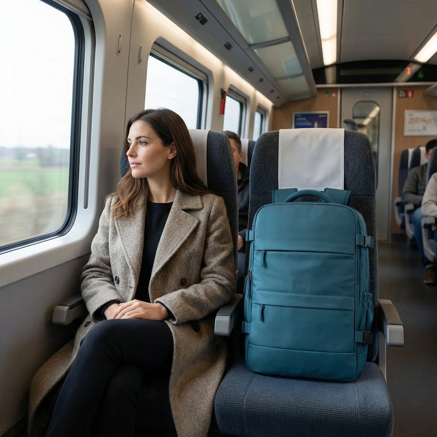 Athéna – Sac de Voyage Cabine 40 × 30 × 20 cm avec Compartiment Ordinateur