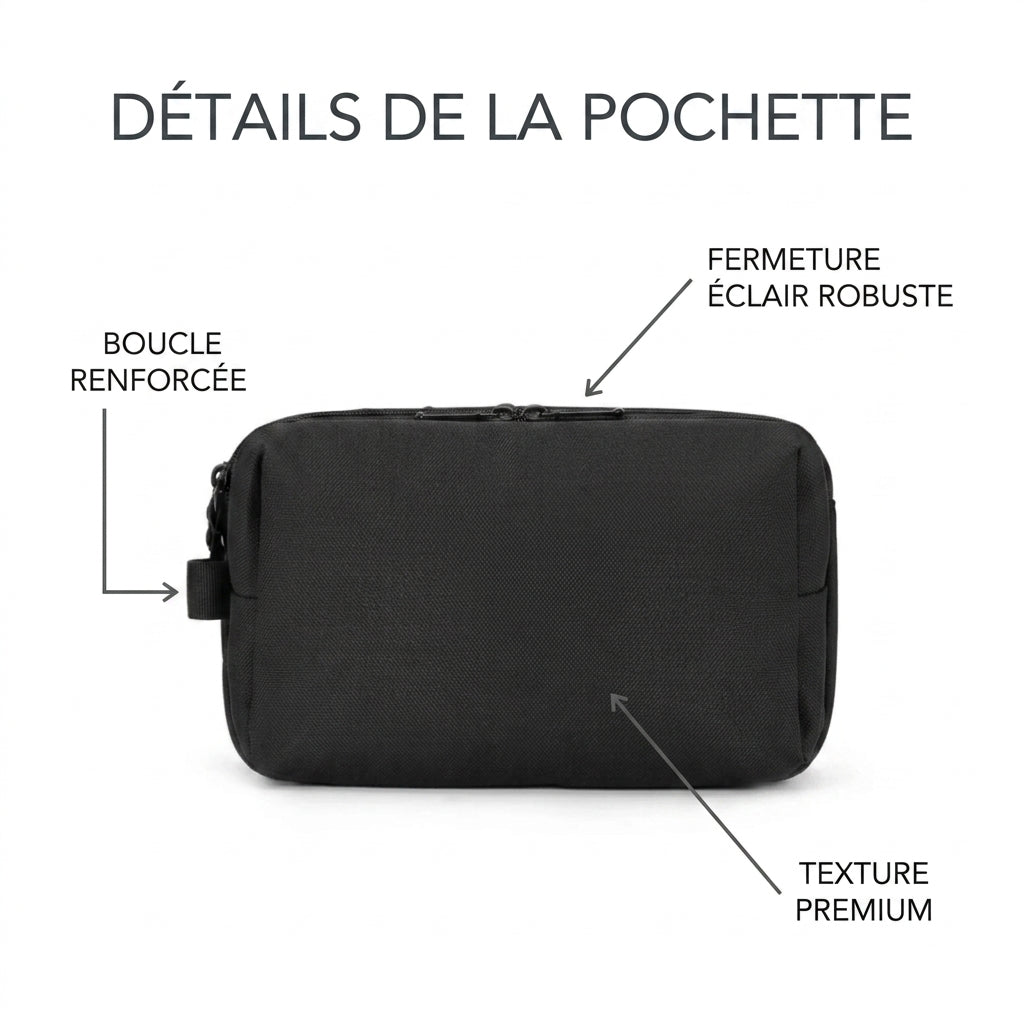 Nomade - Trousse de Toilette Organisée Grande Capacité