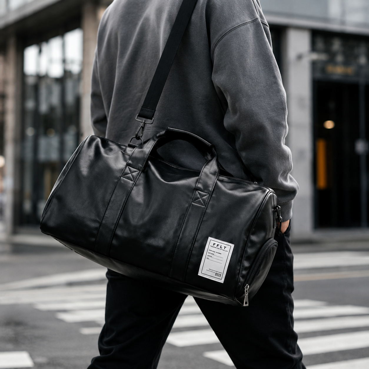 Onix – Sac de Sport & Voyage Noir Lisse