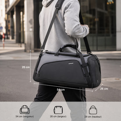 Kodiak – Sac de Sport & Voyage 40L Hybride Haute Résistance