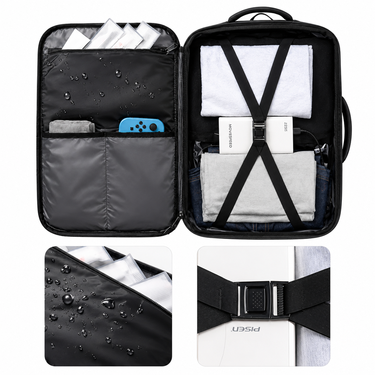 Odyssey – Sac à Dos Voyage 40L Multi-Compartiments