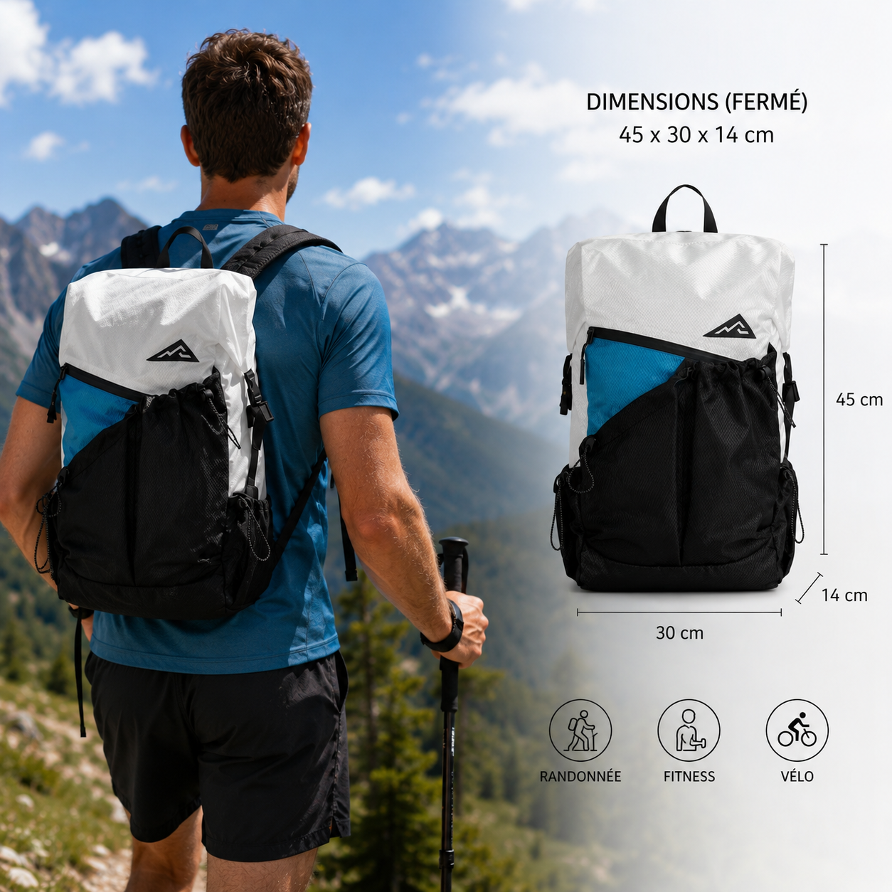 Vortex – Sac à Dos Roll Top "Active & Training"
