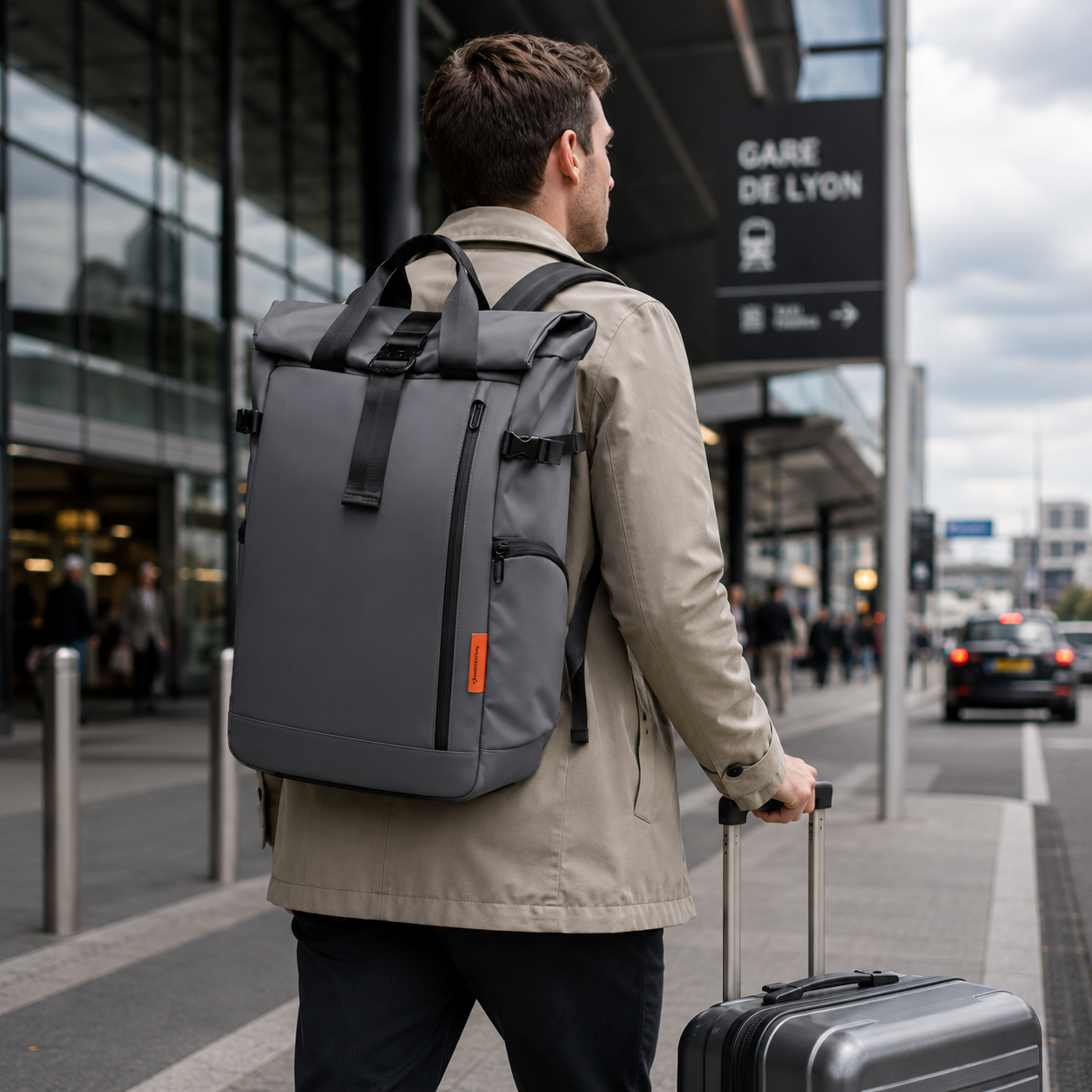 Flow – Sac à Dos Roll Top Étanchéité Totale 20L