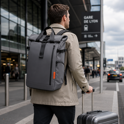 Flow – Sac à Dos Roll Top Étanchéité Totale 20L