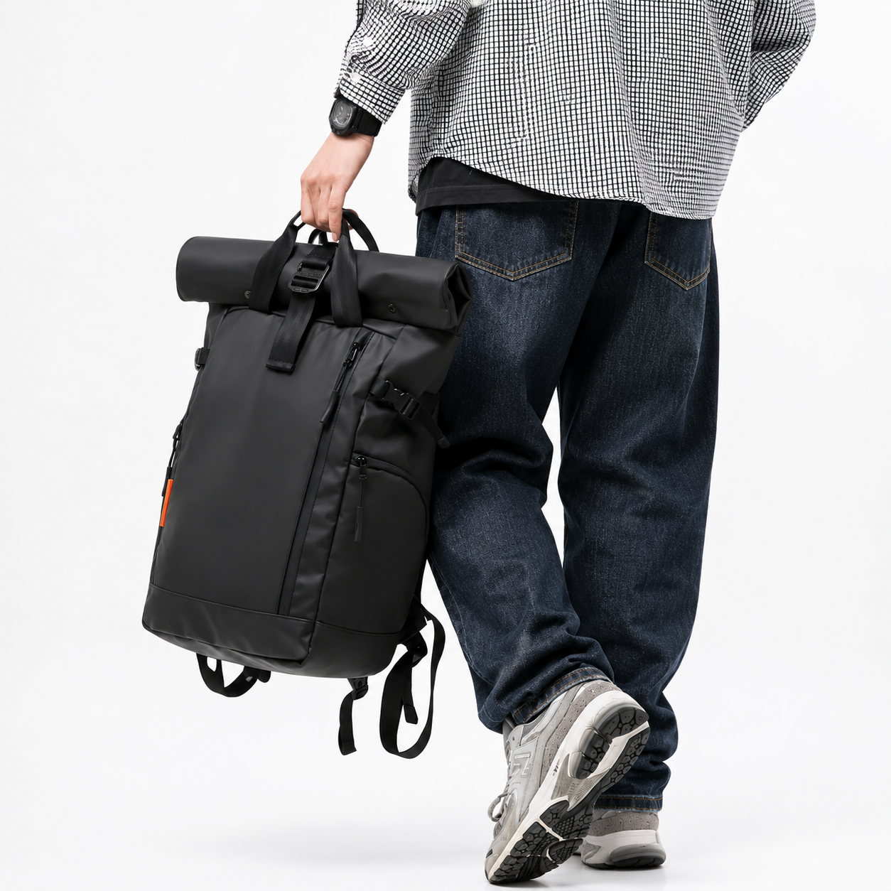 Flow – Sac à Dos Roll Top Étanchéité Totale 20L