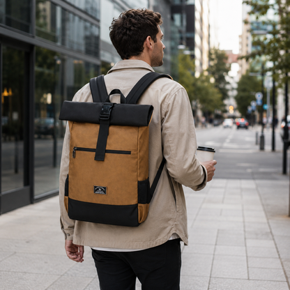 Sillage – Sac à Dos Roll Top Élégance Urbaine
