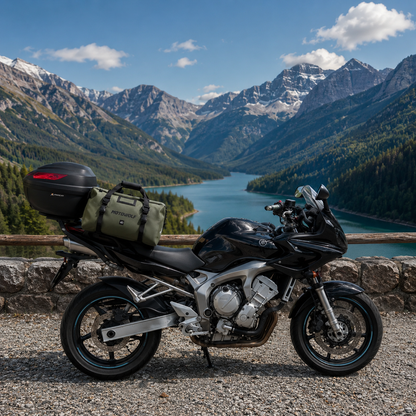 StormRider – Sac de Selle Moto Étanches 40L & 66L Haute Résistance
