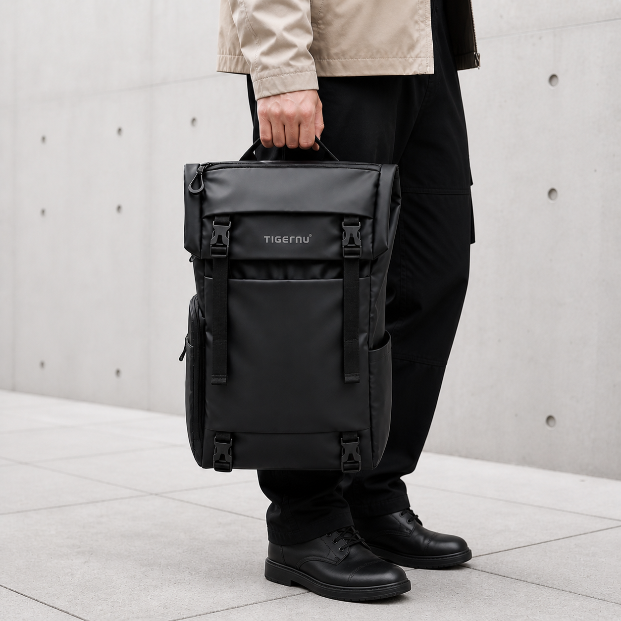 Altaï – Sac à Dos de Voyage Extensible 28L-38L