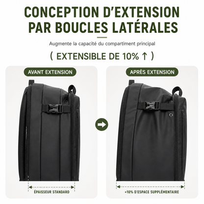 Altaï – Sac à Dos de Voyage Extensible 28L-38L