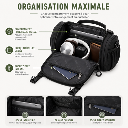 Khyber – Sac Bandoulière Tactique Imperméable & Polyvalent