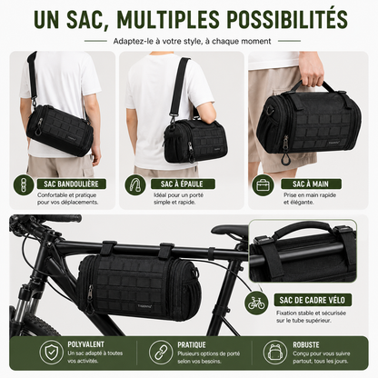Khyber – Sac Bandoulière Tactique Imperméable & Polyvalent