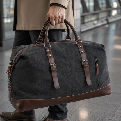 Bivouac – Sac de Voyage en Toile Canvas & Coton 40L