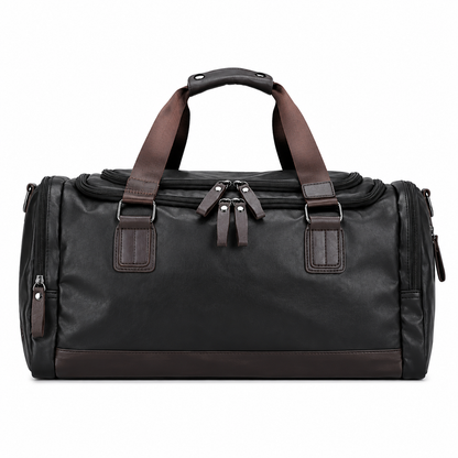 Smith – Sac de Voyage en Cuir Vintage Style Rétro & Industriel