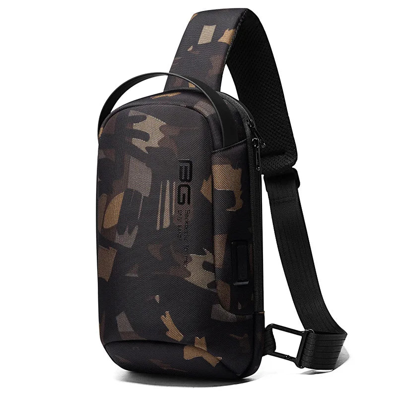 Kaelis – Sac bandoulière multifonction étanche avec port USB