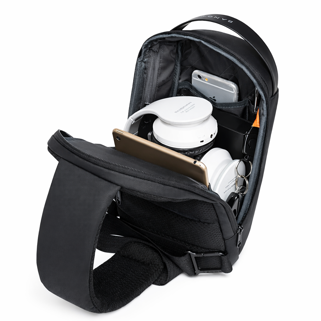 Kaelis – Sac bandoulière multifonction étanche avec port USB