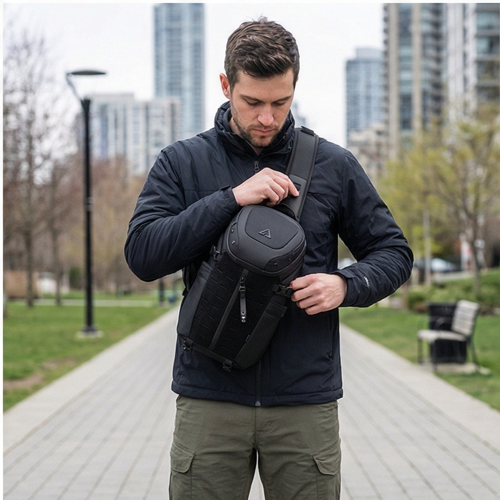 Avenor – Sac Bandoulière Antivol Étanche avec Port USB