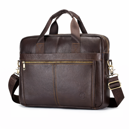 Schlatum – Sacoche ordinateur cuir 15,6”