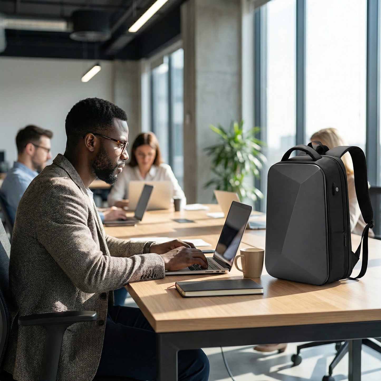 Nerio – Sac à Dos Ordinateur 15,6” anti-vol avec port USB