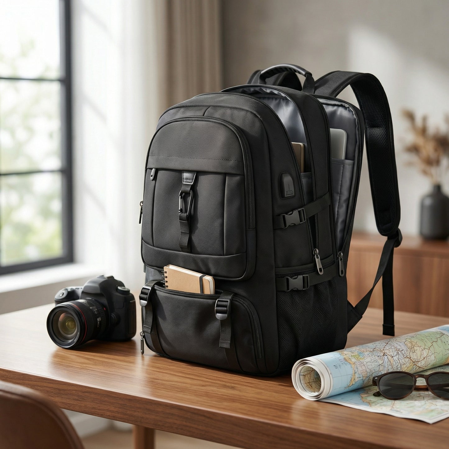 Noadex – Sac à dos de Voyage Étanche 50L / 80L