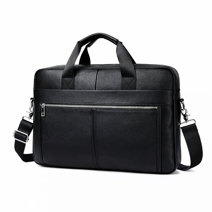 Schlatum – Sacoche ordinateur cuir 15,6”