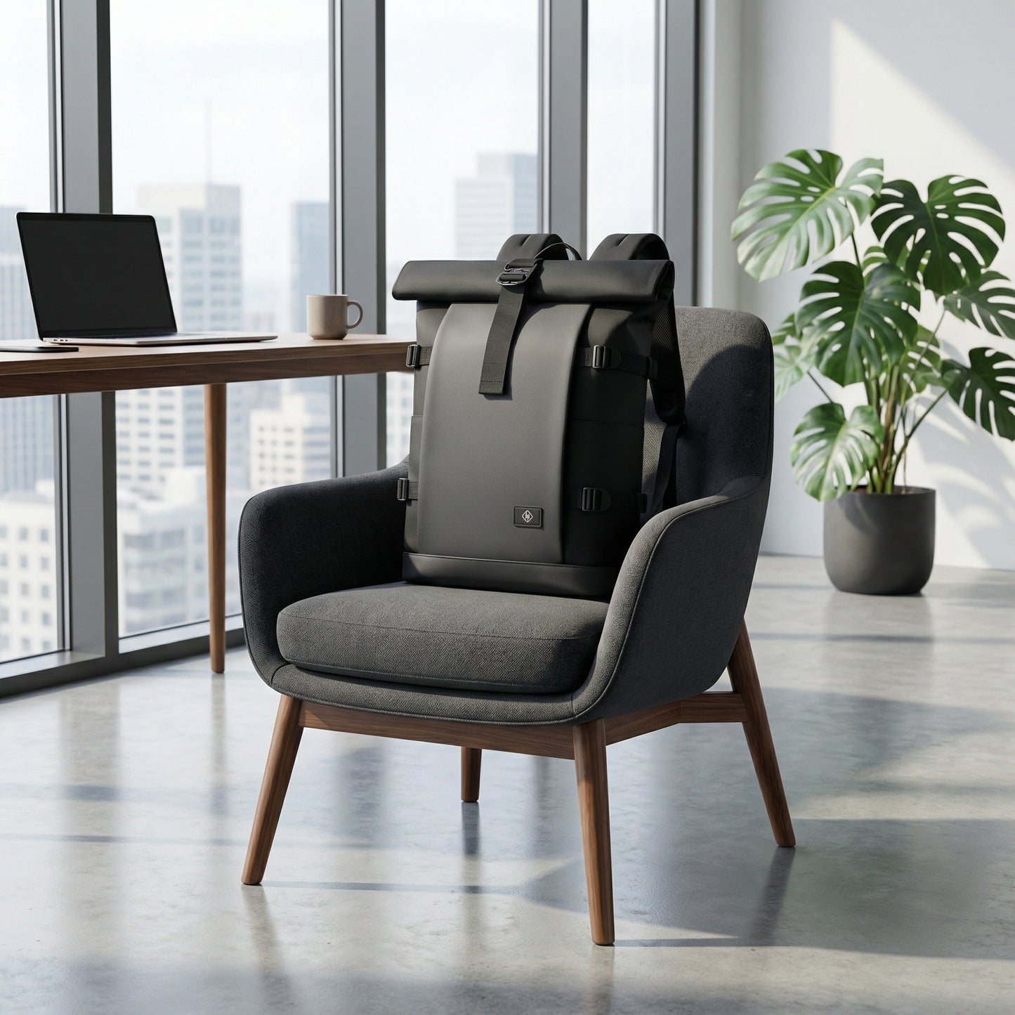 Kaïro – Sac à Dos Ordinateur 17” Imperméable et extensible