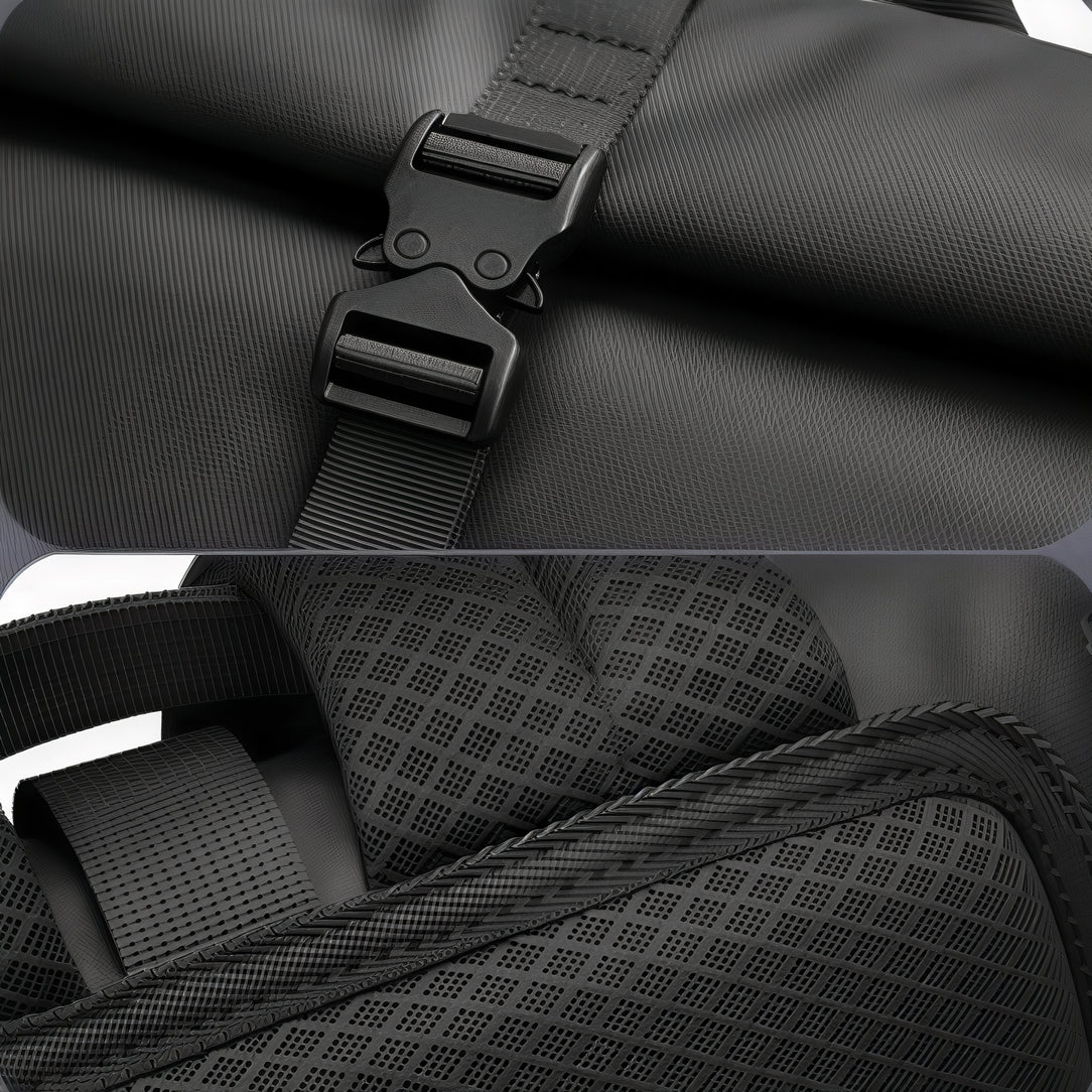 Flux – Sac à Dos Roll Top Urbain & Connecté