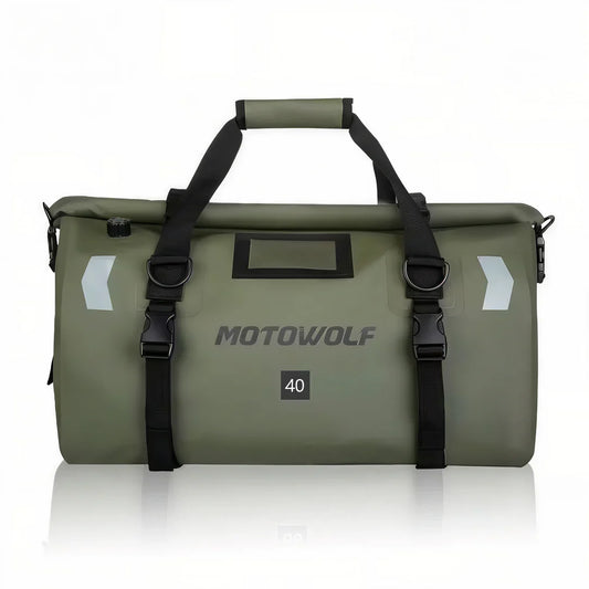 StormRider – Sac de Selle Moto Étanches 40L & 66L Haute Résistance