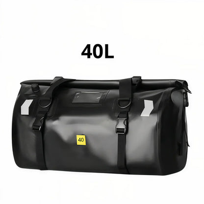 StormRider – Sac de Selle Moto Étanches 40L & 66L Haute Résistance