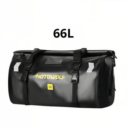 StormRider – Sac de Selle Moto Étanches 40L & 66L Haute Résistance