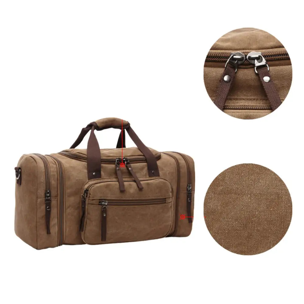 Odyssée – Sac de Voyage 50L Haute Capacité & Multi-Poches