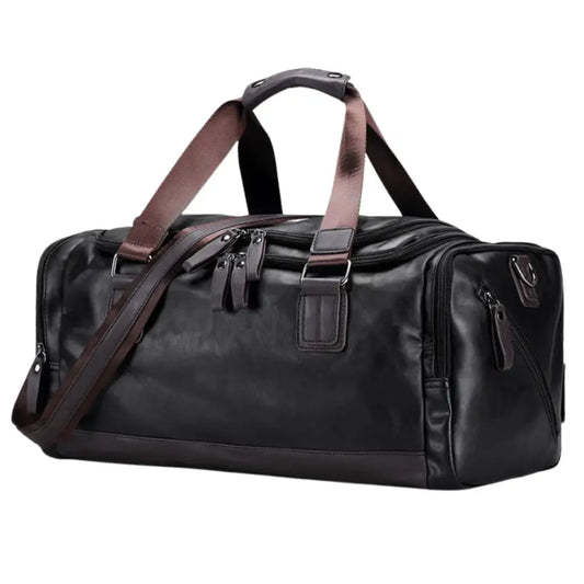 Smith – Sac de Voyage en Cuir Vintage Style Rétro & Industriel