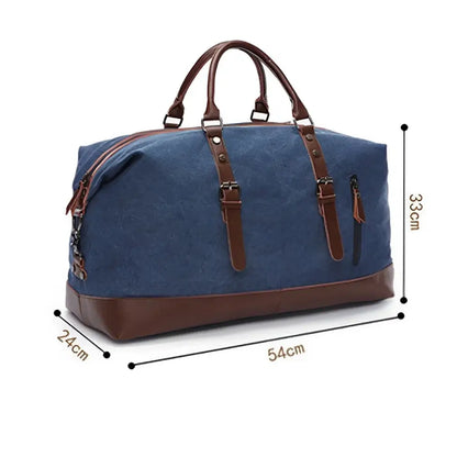 Bivouac – Sac de Voyage en Toile Canvas & Coton 40L