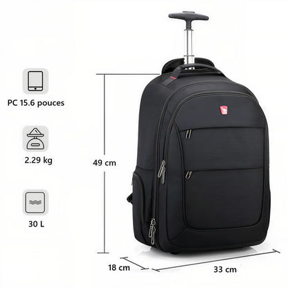 Vector – Sac à Dos Valise à Roulettes Hybride